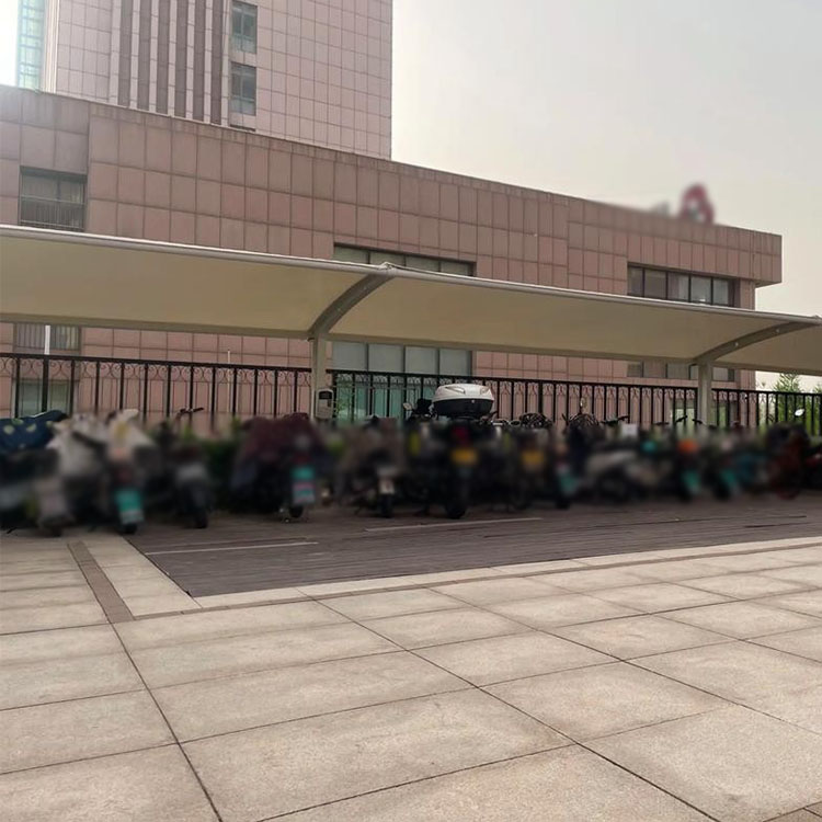 宜昌膜结构电动车棚